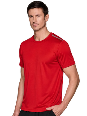 Macho Genie - Men's Performance Active T-Shirt - Rebel Red