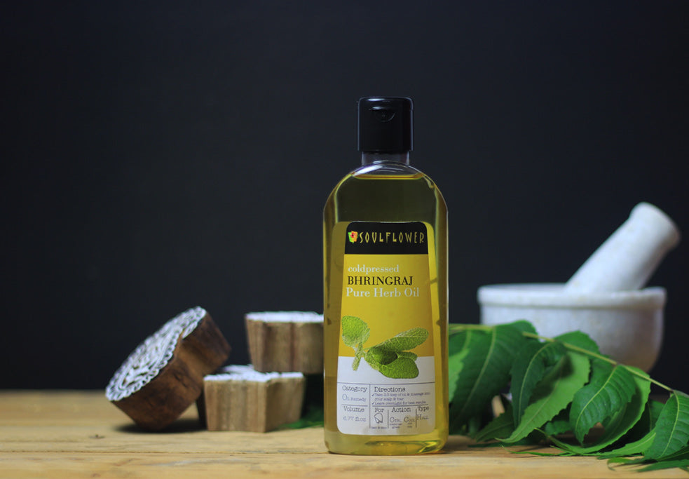 Soulflower Bhringraj Ayurvedic Hair Oil Ayurvedic herbal product image