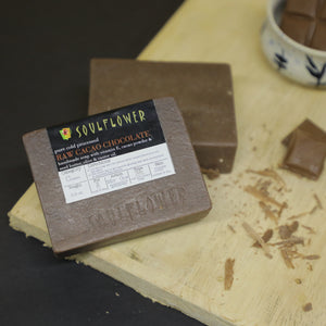 Soulflower Cacao Chocolate Handmade Soap, pack of 2 product lifestyle image