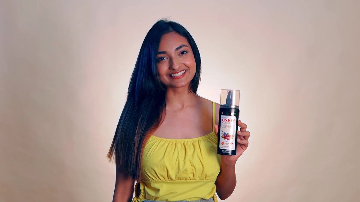 Soulflower Cold Pressed Onion Hair Growth Oil customer product image