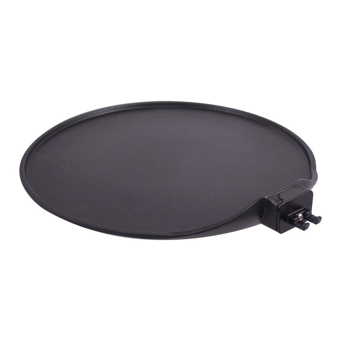 Wonderchef Click Non-Stick, PFOA-Free Aluminum Detachable Handle Dosa Tawa Crepe Pan, 30cm, Black, pan with handle detached