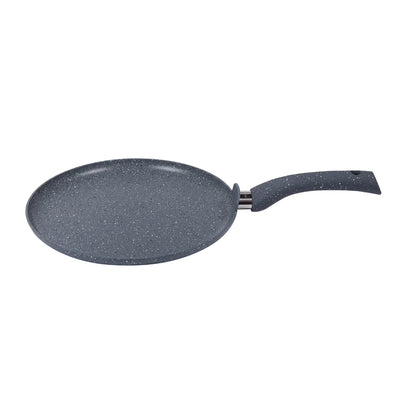 Wonderchef Granite Forged Non-Stick PFOA-Free Aluminum Dosa Tawa Crepe Pan, Gray, alternate product view 2
