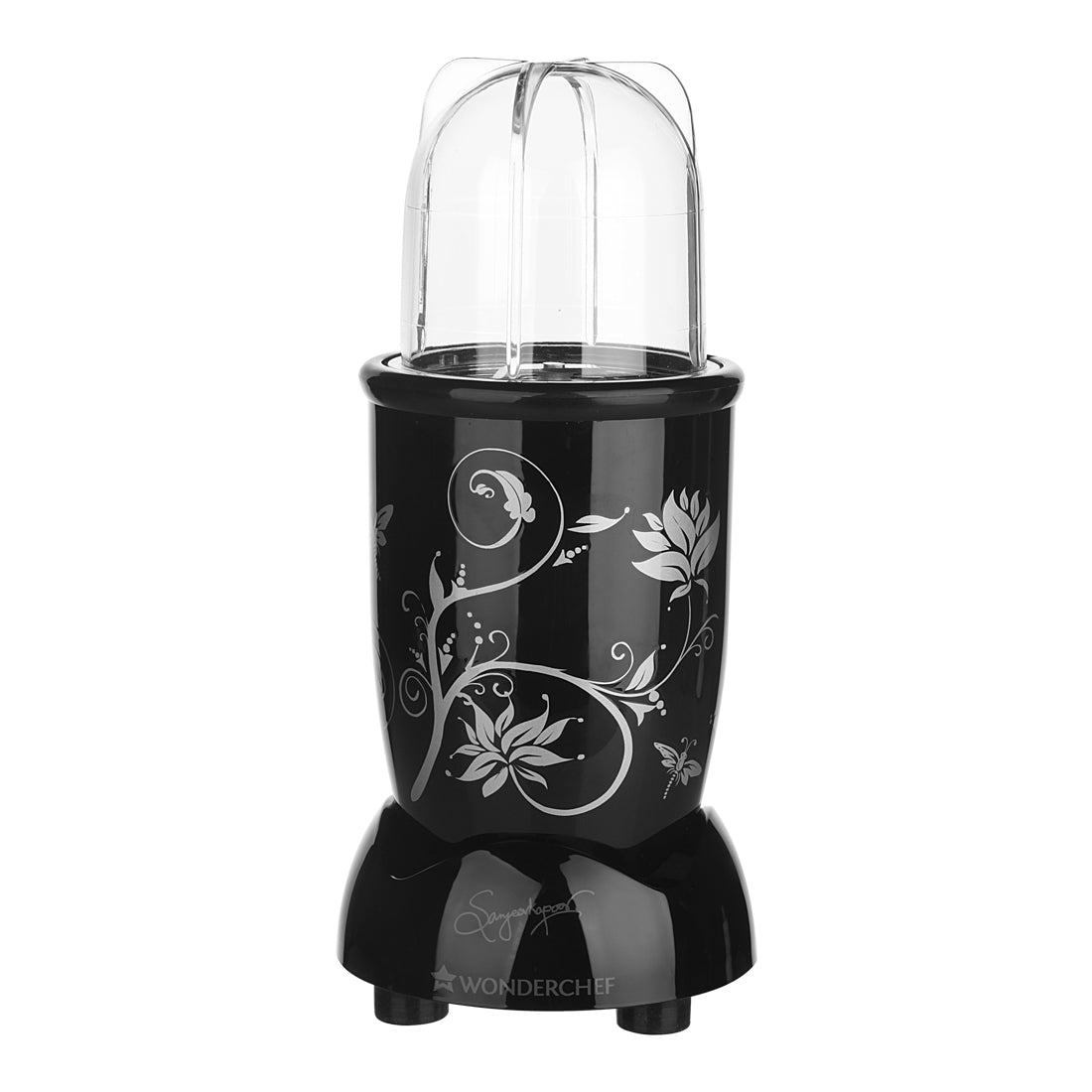 Wonderchef Nutri-Blend Smoothie, Shake, and Masala/Chutney Blender Mixer Grinder with 3 Jars, bottom view