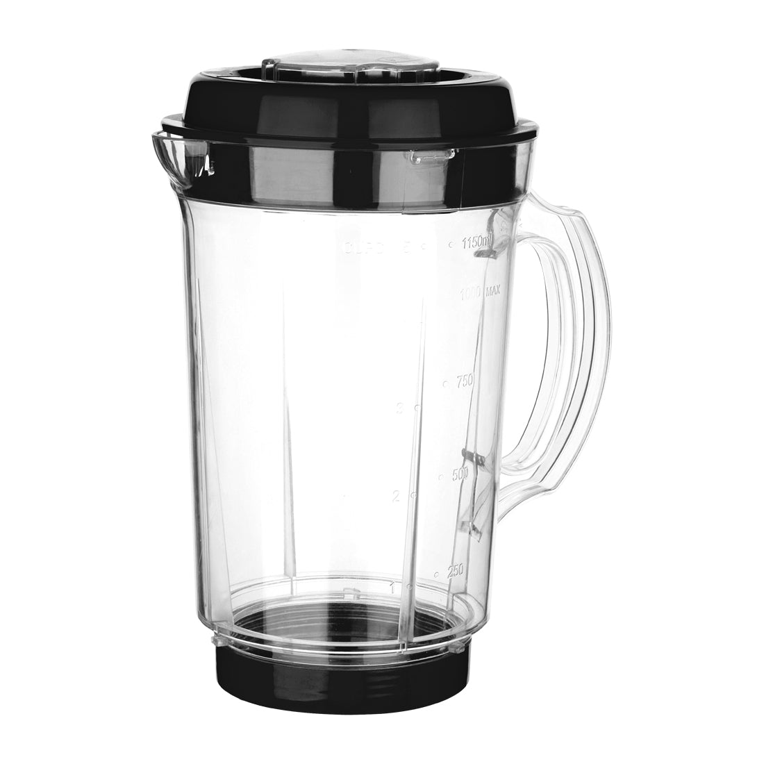 Wonderchef Nutri-Blend Smoothie, Shake, and Masala/Chutney Blender Mixer Grinder with 3 Jars, large jar view