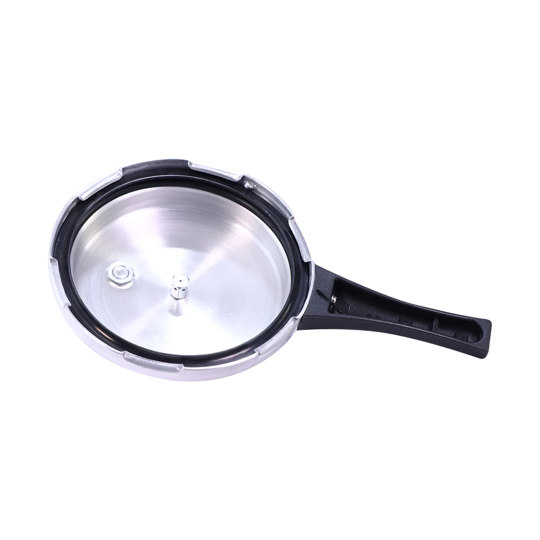 Wonderchef Platinum Pack of 3 Pressure Cookers, lid detail